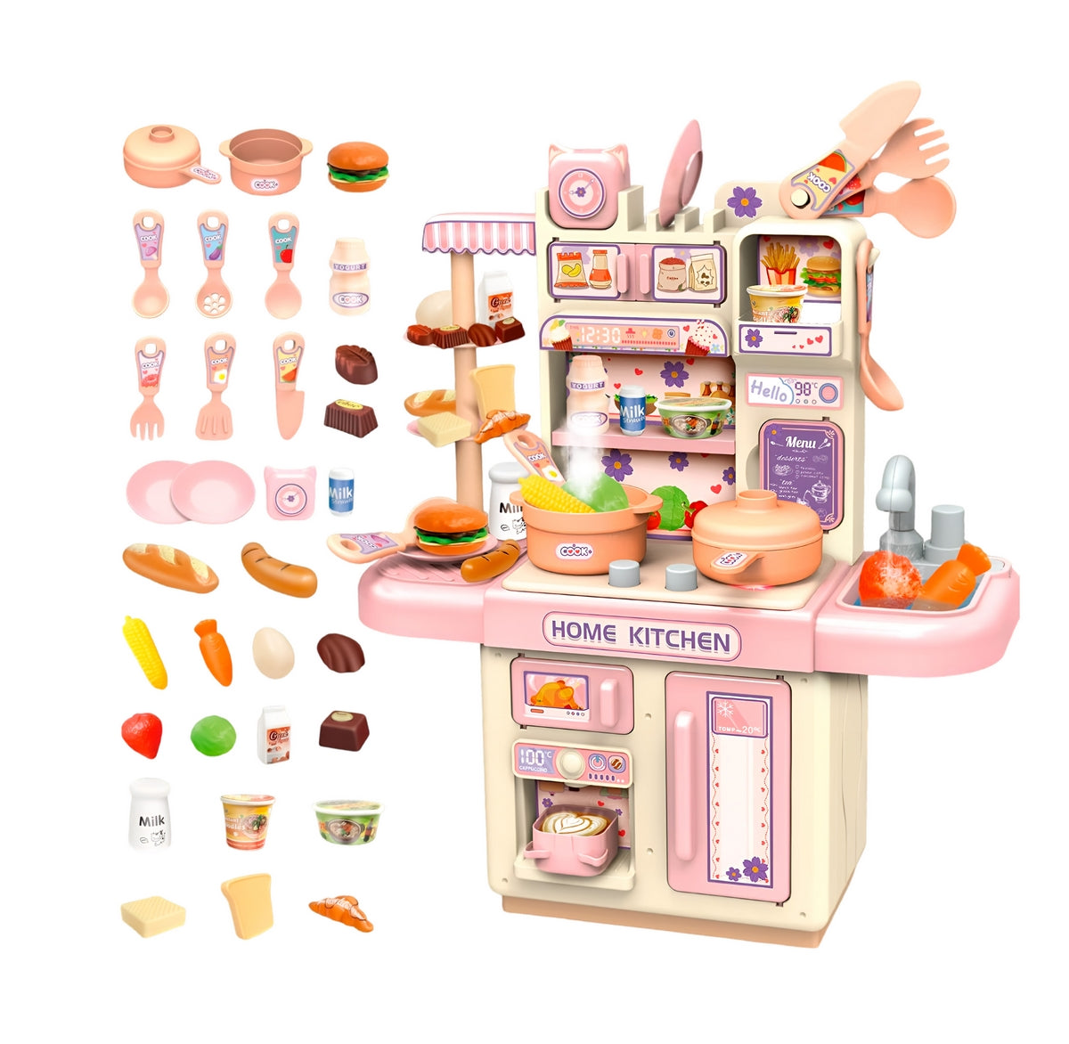 Cocina Juguete Utensilios Interactiva