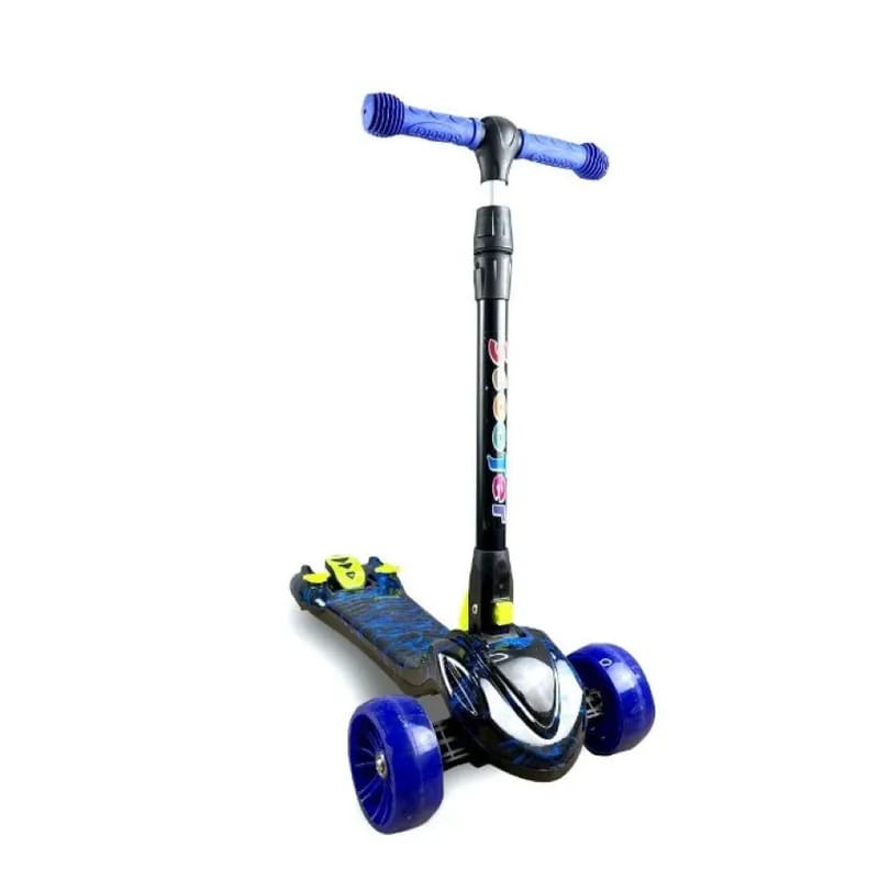 Patineta Scooter TV Lanza Humo, Luces y Sonido Musical Tres Ruedas