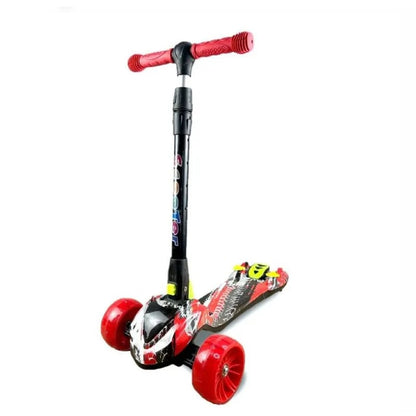 Patineta Scooter TV Lanza Humo, Luces y Sonido Musical Tres Ruedas