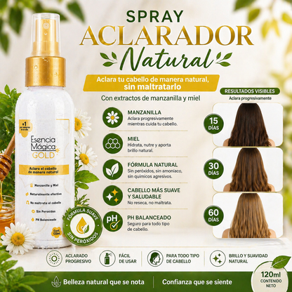 Tonico alcarador Esencia Gold Kids 120 ml