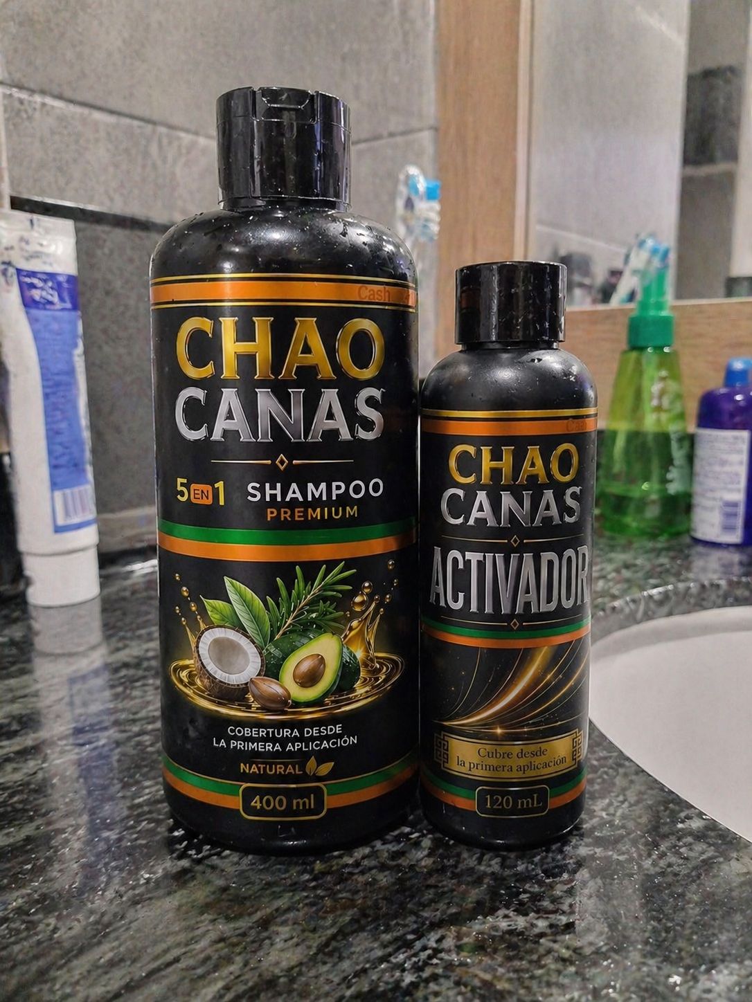 Shampoo Chao Canas 400 ml + Tratamiento 120 ml