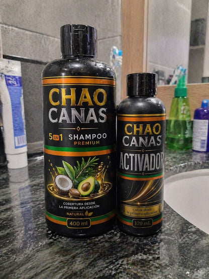 Shampoo Chao Canas 400 ml + Tratamiento 120 ml