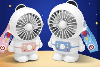 Mini Ventilador Portátil Astronauta Recargable