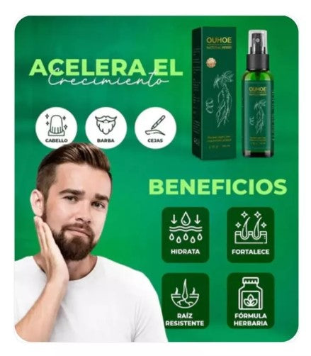 Spray Para Crecer El Pelo OUHOE 100 ml