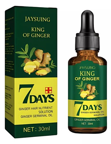 Tónico Jengibre Capilar Oil 30 ml - King of Ginger Crecer Cabello y Barba