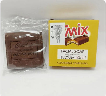 Jabón Facial de Chocolate TMIX x 2 Unidades