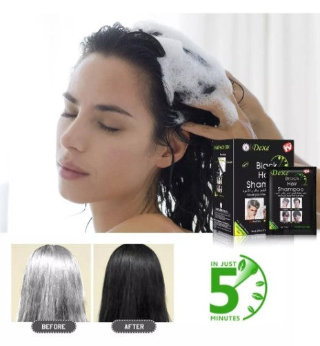 Caja Shampoo Tinte Negro 10 Sobres Canas