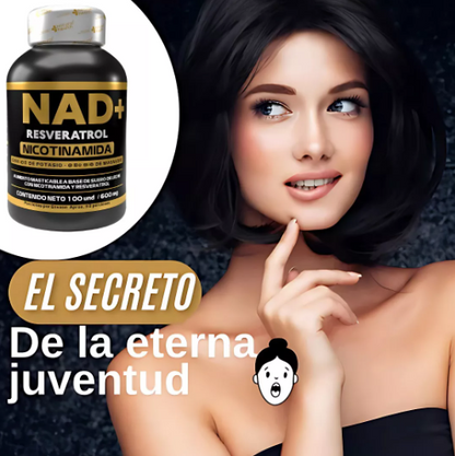 NAD+ Resveratrol Pastas x 100 Unidades con INVIMA