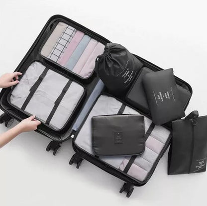Set Organizador de Viaje 8 Piezas