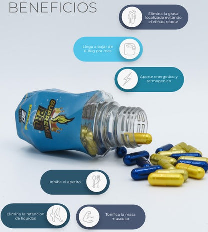 Combo Supreme Pro x 30 Cápsulas + Fibra Supreme Pro 100 gr