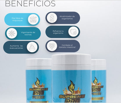 Combo Supreme Pro x 30 Cápsulas + Fibra Supreme Pro 100 gr