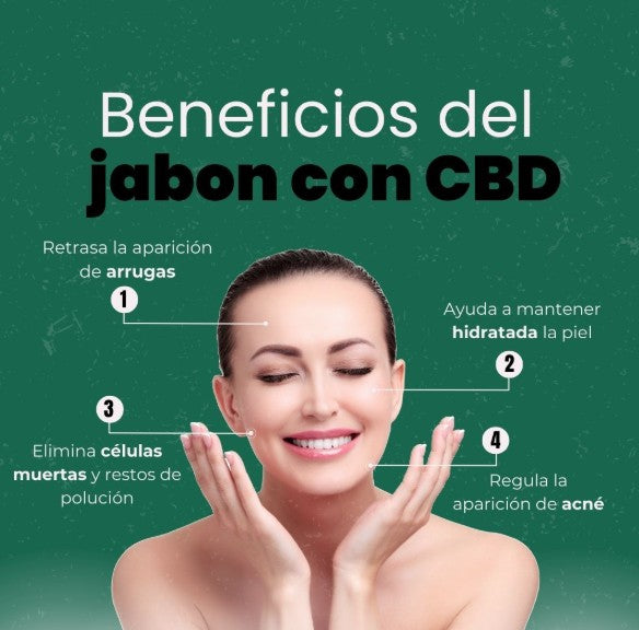 Jabón con CBD