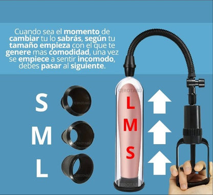Bomba de crecimiento pene + vágina