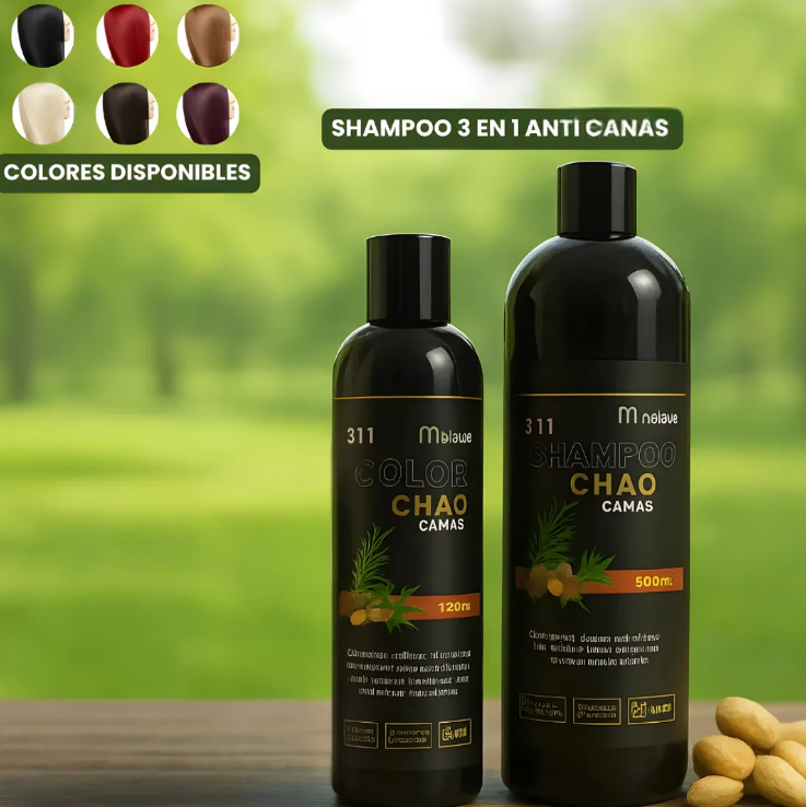 Shampoo Chao Canas 500 ml + Tratamiento 120 ml