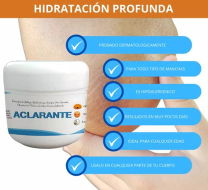 Crema Aclarante Despigmentante x 2 Unidades