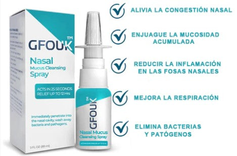 Gfouk Spray Limpiador Nasal