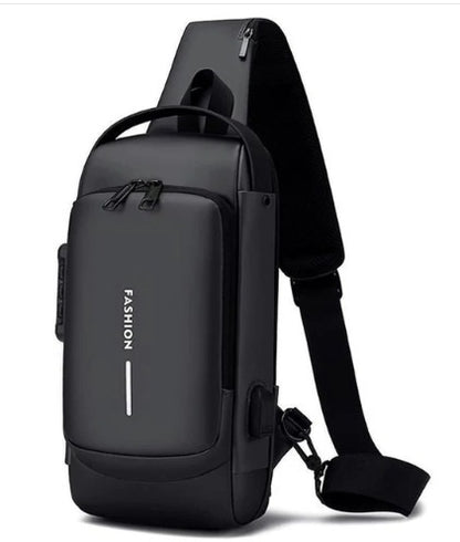 Bolso Morral Maletín Antirrobo Negro